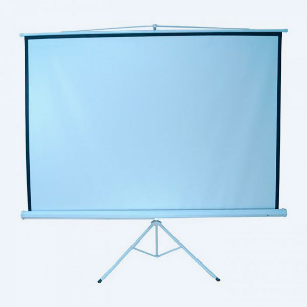 Pantalla de Proyección Multimedia Screen MST-178, 1.78 x 1.78, Portátil Tripié