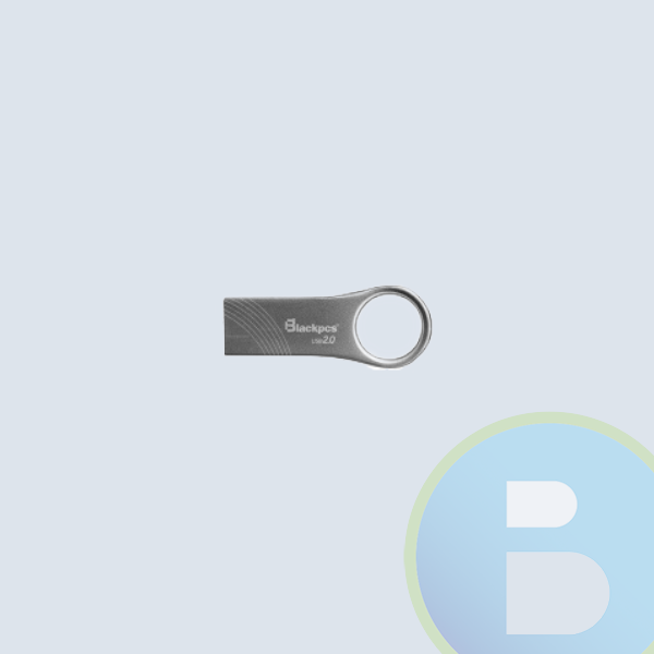 Memoria USB Blackpcs MU2102, 4GB, USB 2.0, Plata