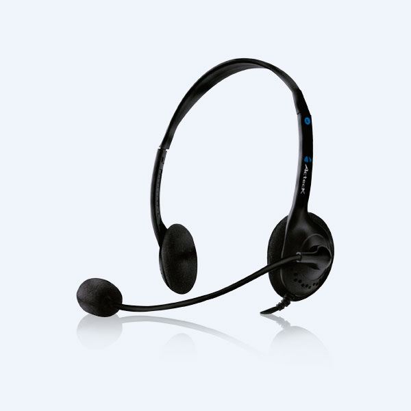 Audífono Acteck Audition Basic, Diadema, Negro