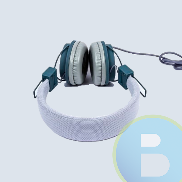 Naceb Audífonos Plegables con Micrófono NA-402GR, Alámbrico, 3.5mm, Gris