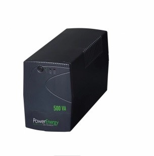No Break Power Energy SE-500, 250W, 500VA, Entrada 80 - 150V, Salida 100 - 120V, 4 Contactos