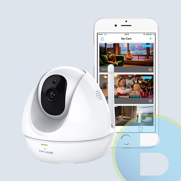 NC450 - Camara de Vigilancia IP TP-Link PTZ NC450, HD 720p, Vision Nocturna, 1280X720, Deteccion de Movimiento y Sonido, Tarjeta SD