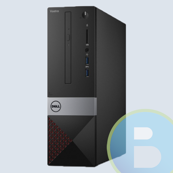 Gabinete Dell Vostro 3268, Core I5 7400 Hasta 3.5Ghz, 4GB, 500GB, DVDRW, Win 10