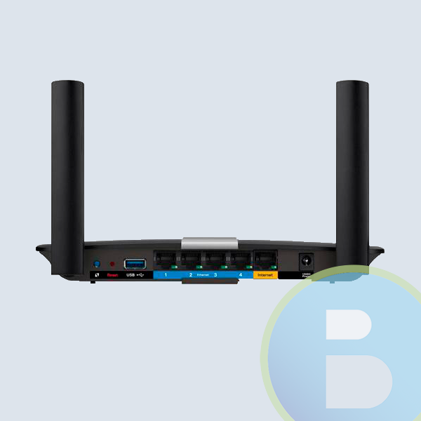 NIC-2244 - Router Inal&aacute;mbrico Linksys EA6350, WiFi, USB 3.0, 4 Gigabit, Negro