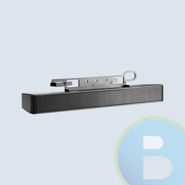 NQ576AA - Bocina HP, USB, 3.4 Mm, Negro