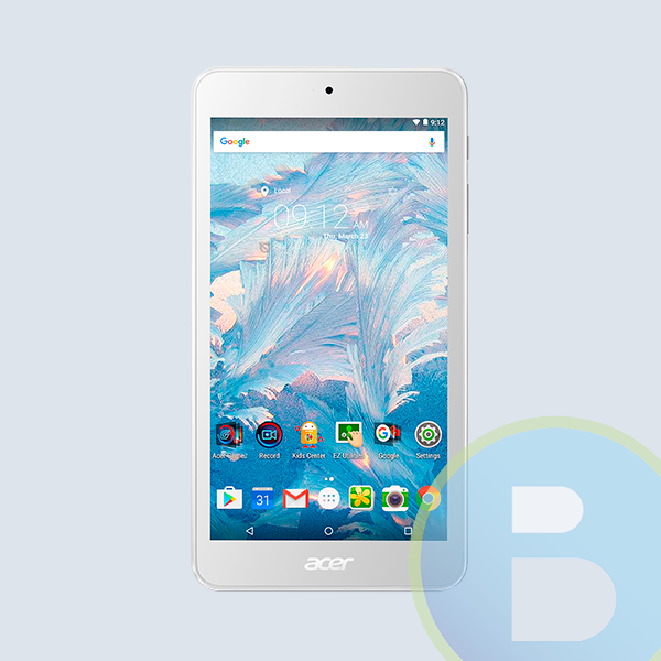 Tablet Acer  Iconia One 7 /B1790 K30B, 7pulg,  8 GB, 1 GB Ram, Wi-Fi Bluetooth, Frontal 640 X 480 /  HD 720P RES 1600 X 1200, ANDROID 6.0 Marshmallow, Blanco