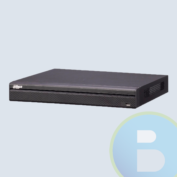Dahua NVR 1U de 16 Canales Lite NVR4216-4KS2 para 2 Discos Duros, max. 12TB, 1x RJ-45, 1x USB 2.0