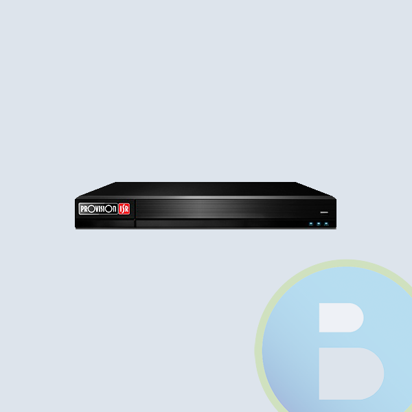 Provision-ISR NVR de 16 Canales NVR5-16400X(1U) para 2 Discos Duros, 12TB, USB 2.0, 1x RJ-45