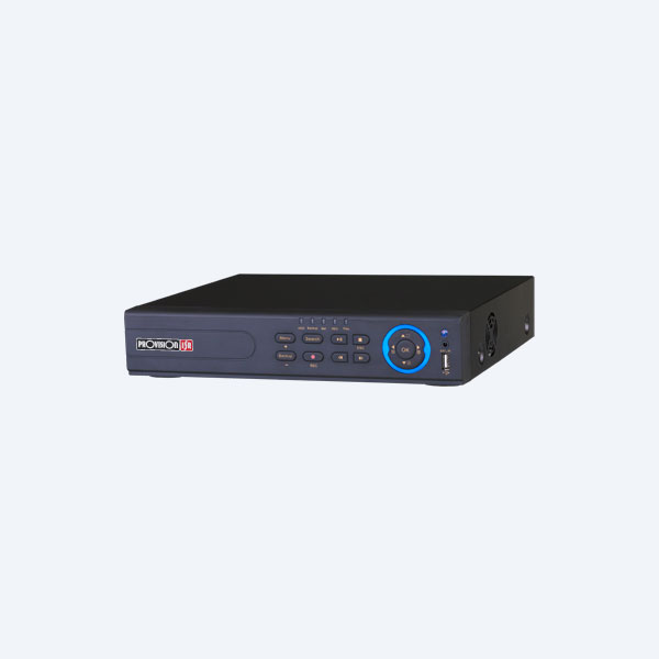 Grabador de video en red NVR Provision ISR 4100P, 4 Canales, 1U