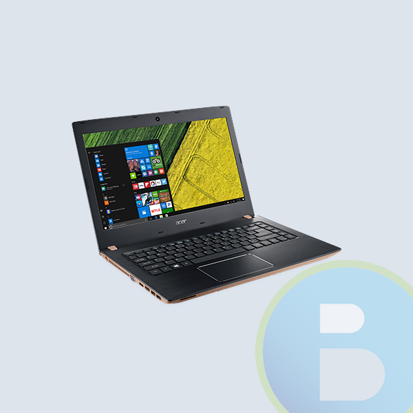 Laptop ACER E5-475-57QS, Intel Core i5, 16 GB, 1000 GB + 128 GB SSD, 14 pulgadas, Windows 10 Home