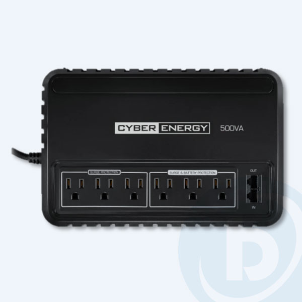 OM500A - No Break CyberPower OM500A, 500V, 300W, 6 Contactos, RJ11/RJ45
