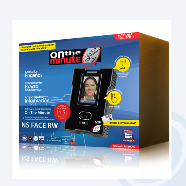 OTM-NSFACE/RW-ADIC - Lector Facial National Soft OTM-NSFACE/RW-ADIC, 400 rostros / 100000 registros