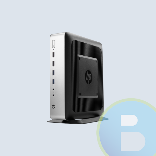 Cliente Ligero HP T730, AMD RX-427BB 2.7Ghz, 4 Cores/8gb DDR3L/32gb Flash MLC/Radeon HD 9000/Win7-EM 64