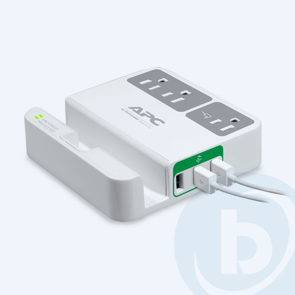 P3U3 - Regulador de Voltaje APC P3U3, 120 VA, 6 Contactos