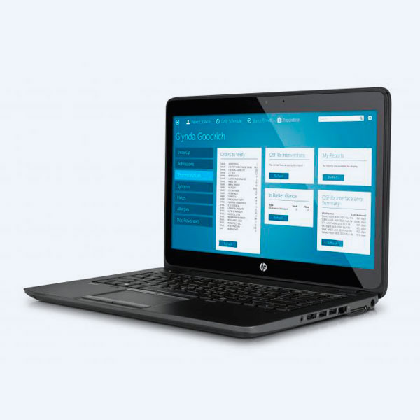 Laptop HP ZBook 14 Workstation, 14'', Core i5-5200U, 8GB RAM, 1TB DD, Windows 7 / 10 Pro