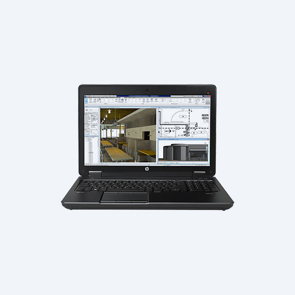 Laptop HP ZBook15 G2 Workstation, 15.6'', Core i7-4710MQ, 8GB RAM, 1TB DD, DVDRW, Windows 7 / 10 Pro, Grafito
