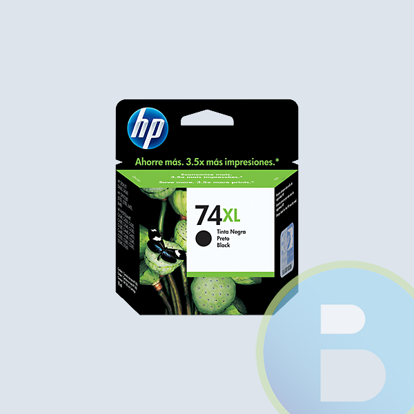 Cartucho HP 74 XL, Negro, Tricolor, Alto Rendimiento