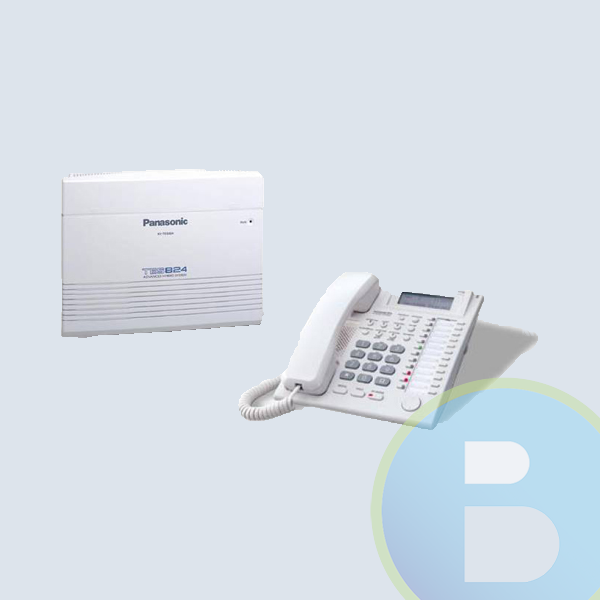 Conmutador PANASONIC KX-TES824, 2 Telefonos