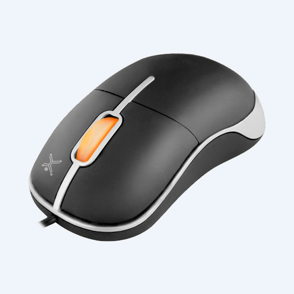 Mouse Óptico Perfect Choice, USB, Negro