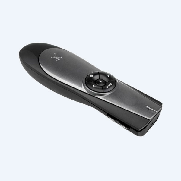 Presentador Perfect Choice, Láser, 10m, USB, Negro/Gris