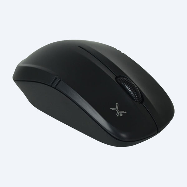 Mouse Óptico Perfect Choice PC-044758, Inalámbrico, 3 Botones, Negro