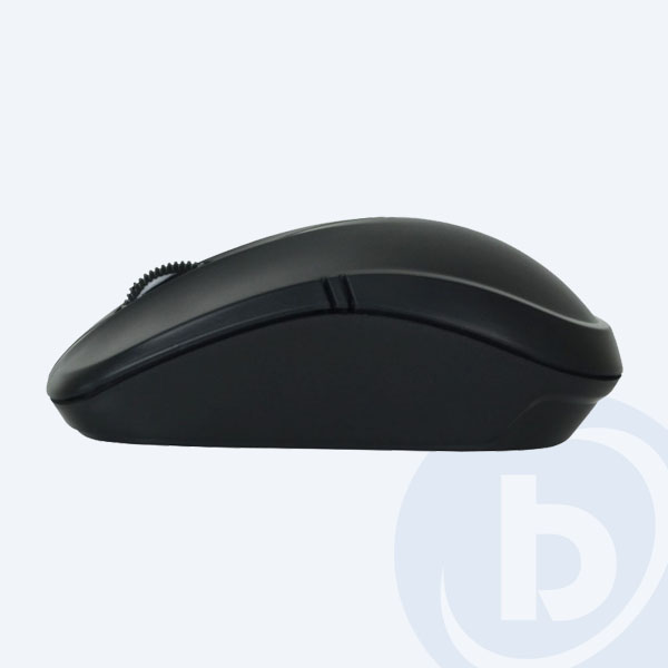 PC-044758 - Mouse &Oacute;ptico Perfect Choice PC-044758, Inal&aacute;mbrico, 3 Botones, Negro