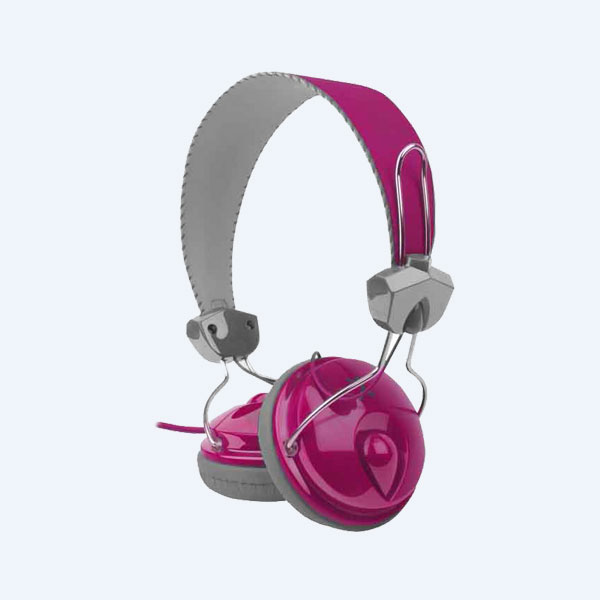 Audífonos Duo audifono perfect choice on-ear, Diadema, Rosa