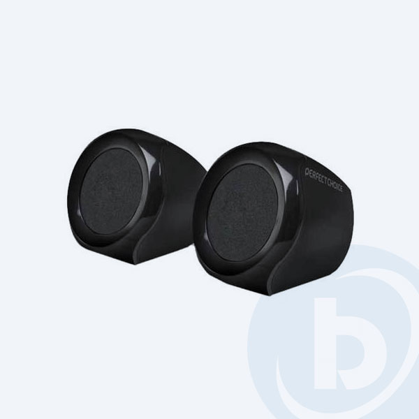 PC-112600 - Bocinas Perfect Choice PC-112600, 2 Canales, 6 Watts, Negro