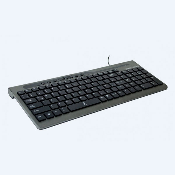 PC-200963 - Teclado Multimedia Perfect Choice Iconic, USB, Negro