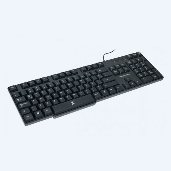 Teclado Perfect Choice PC-200970, Alámbrico, Cable, Negro