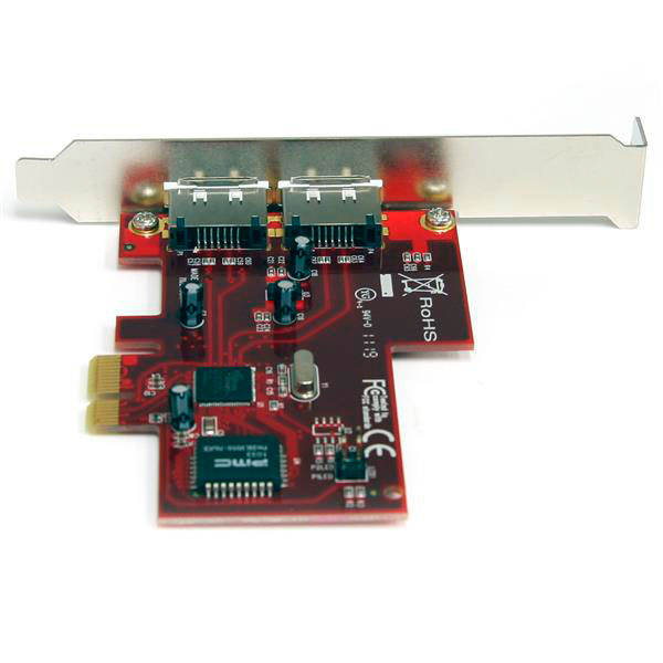 PEXESATA2 - Tarjeta PCI Express StarTech.com, 2 Puertos eSATA