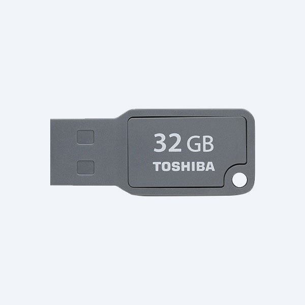 Memoria USB 2.0 Toshiba U201 Mini, 32GB, Gris