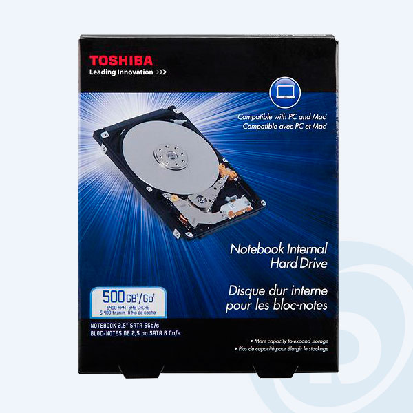 PH2050U-1I54 - Disco Duro Interno Toshiba, 500GB, 2.5'', SATA, Para Port&aacute;til