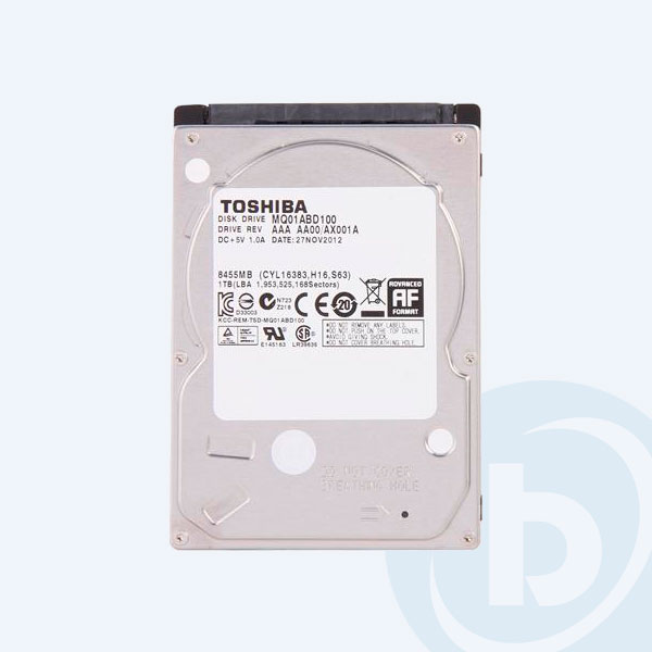 PH2100U-1I54 - Disco Duro Interno Toshiba , 1TB, 2.5", SATA, Para port&aacute;til