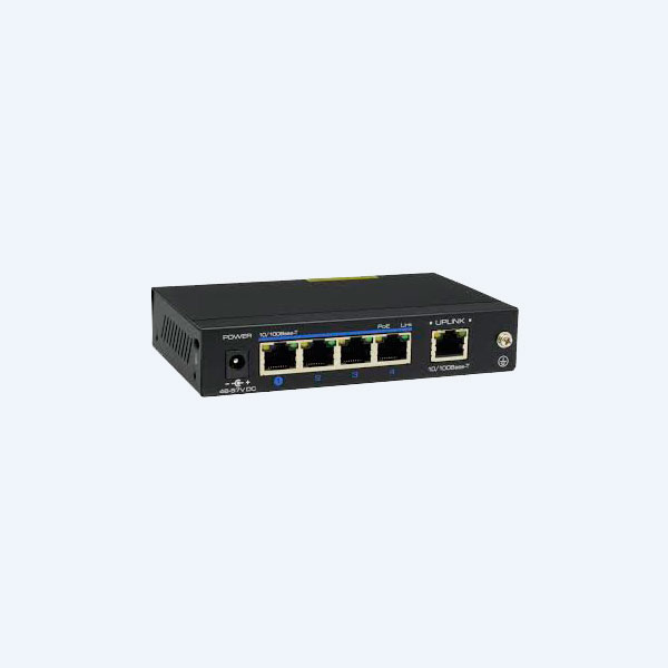 Switch Provision ISR POES-0460+1, 4 Puertos 10/100 MBPS, POE