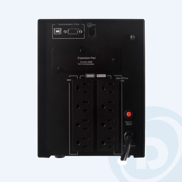PR1500LCD - No Break CyberPower Smart App, 1500VA, 1050W, 8 Contactos, 24 min, Torre
