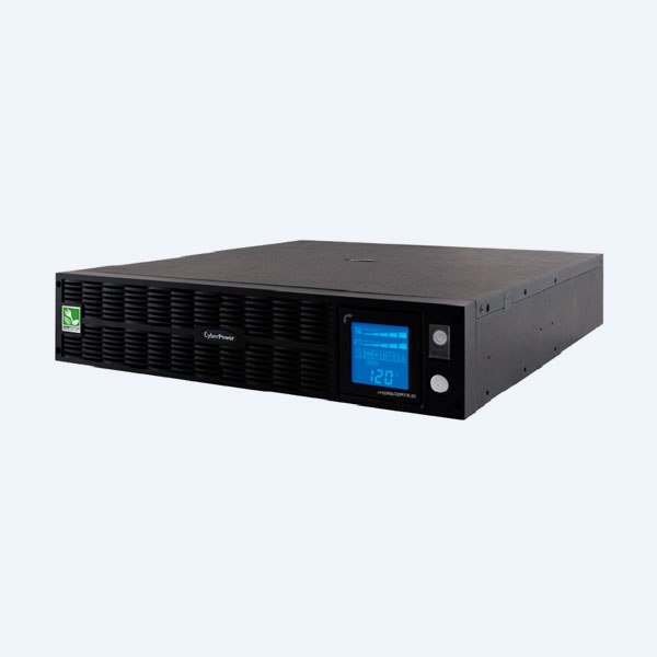 No Break CyberPower Smart App, 2170 VA, 1600 Watts, 8 contactos, 16 minutos, Rack, 2U