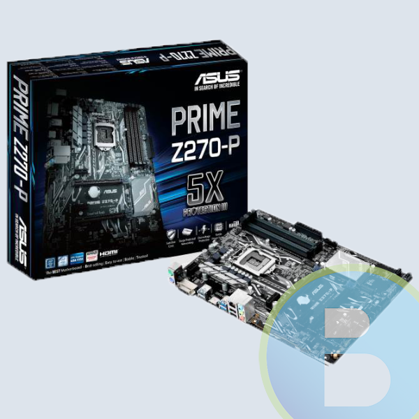 Tarjeta Madre ASUS Z270-P, 4XDDR4, DVI, HDMI, 6XPCI 3.0, 4XUSB 3.0, S-1151