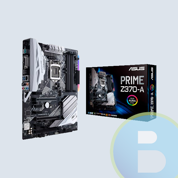 Tarjeta Madre ASUS ATX PRIME Z370-A, DDR4-SDRAM, Intel Z370, HDMI, USB 3.0, 64GB DDR4, para Intel