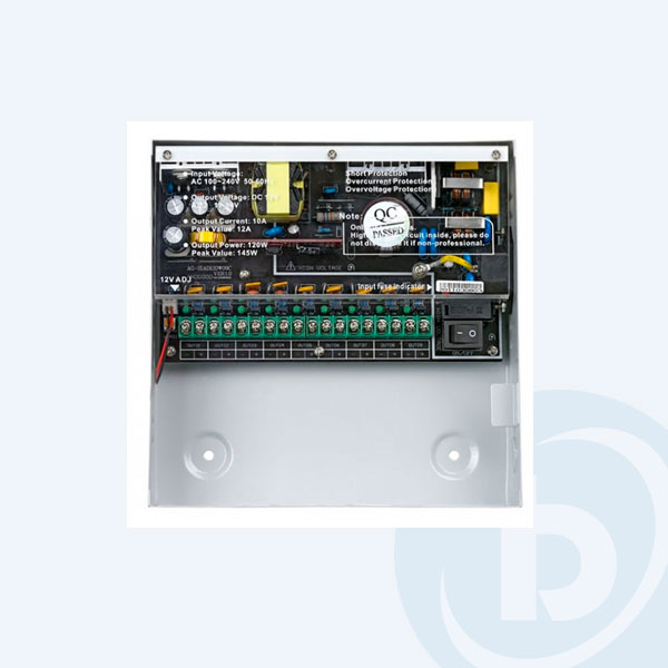 PR-10A9CH - Fuente de Poder Provision-ISR, Centralizada, 10 Amp, 9 Canales
