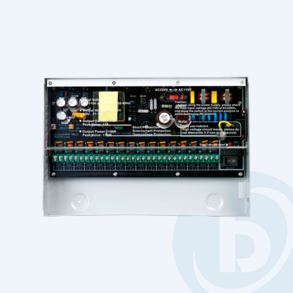 PR-12A16CH - Fuente de Poder Provision PR-12A16CH, 12V, 10A, 16 Canales