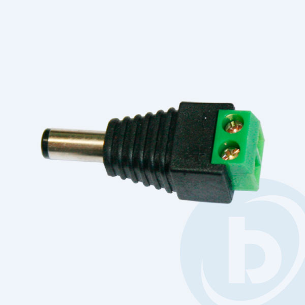 PR-C08  - Adaptador de Alimentaci&oacute;n de Energ&iacute;a Provision ISR PR-C08, para C&aacute;maras DC Macho