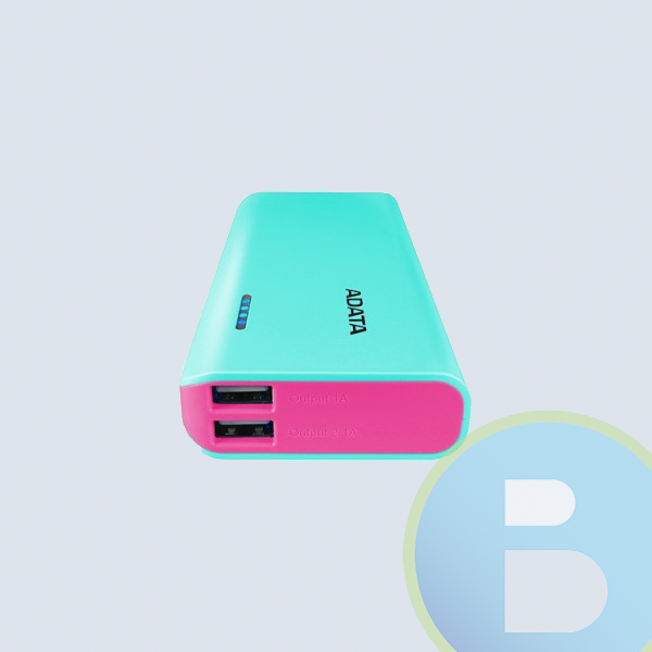 Powerbank ADATA PT100, Aqua, 10000 mAh