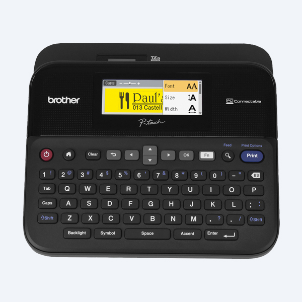 Rotulador de Etiquetas Brother PTD600