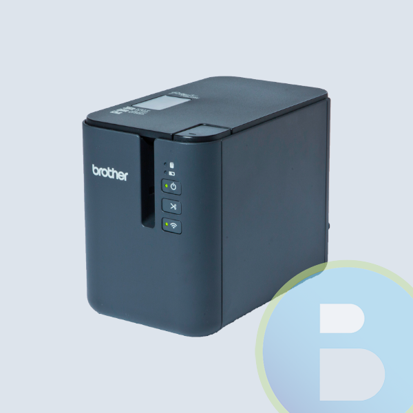 Rotulador de Etiquetas Brother PTP950NW, Ethernet y Wifi, para Cintas Laminadas y Termoretractiles de 3.5mm A 36mm