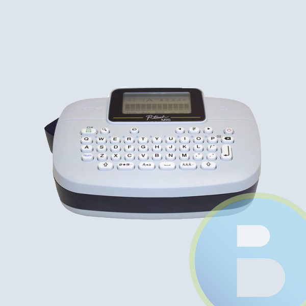 ROTULADOR DE ETIQUETAS BROTHER PTM95, PORTATIL, CINTA NO LAMINADA 9MM, 12MM