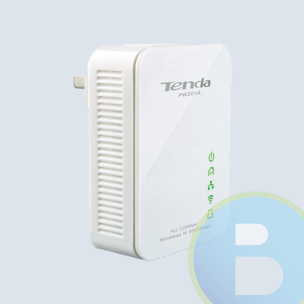 Power Line TENDA N300, Inalámbrico, 2,4 GHZ