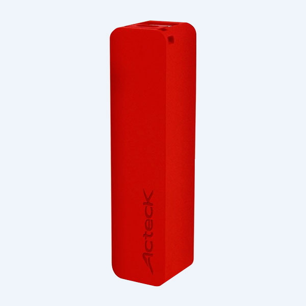 Batería Portátil Acteck Xplotion, 2600mAh, Rojo