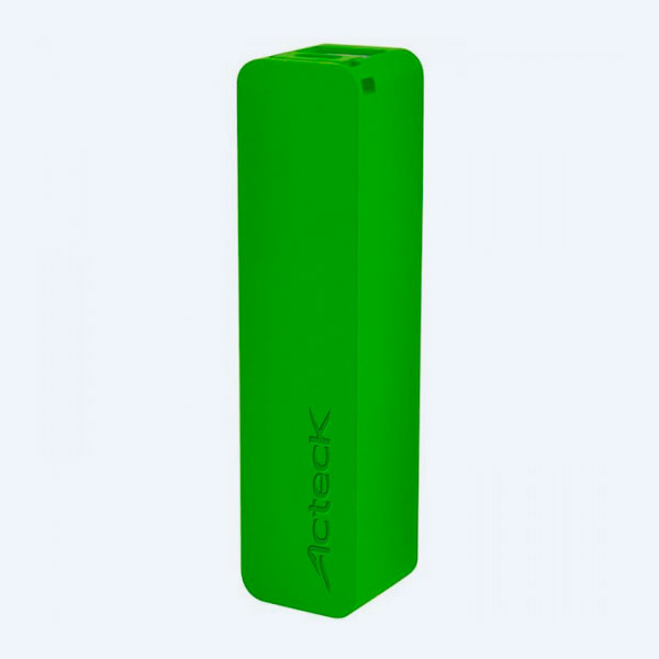 Batería Portátil Acteck Xplotion, 2600mAh, Verde