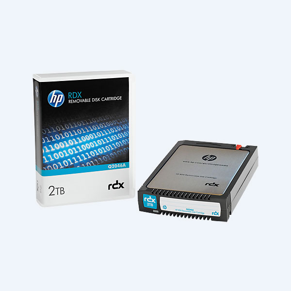 Cartucho De Disco HP Enterprise RDX, 2TB, Extraible